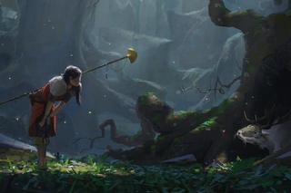 An Encounter - Digital painting timelapse