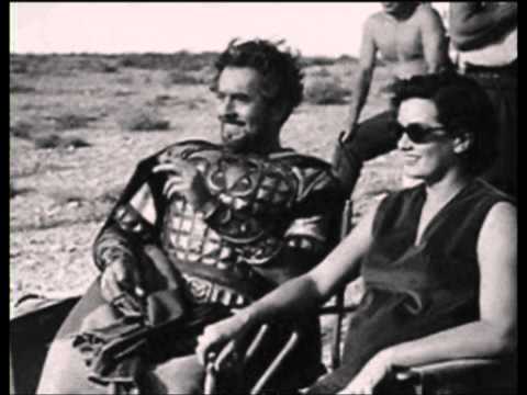 Tyrone Power Scenes Stills from Uncompleted last film Solomon and