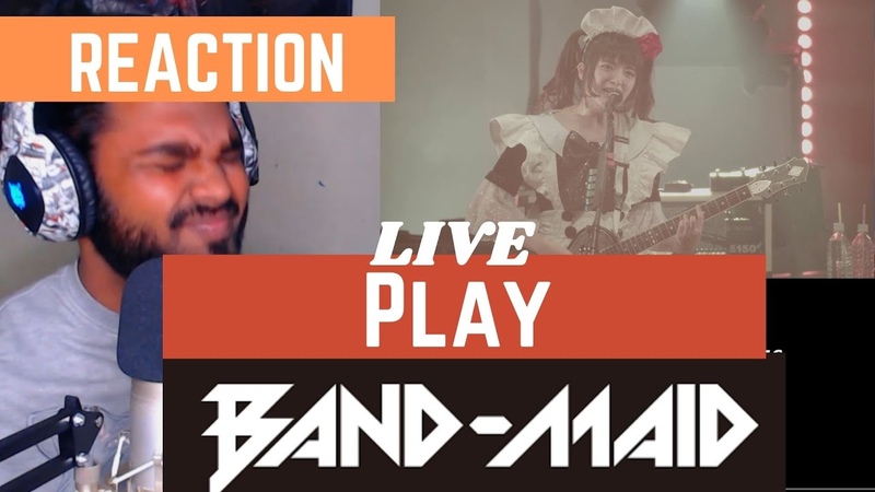 SOUTH AFRICAN REACTION TO BAND MAID, Play ( Official Live
