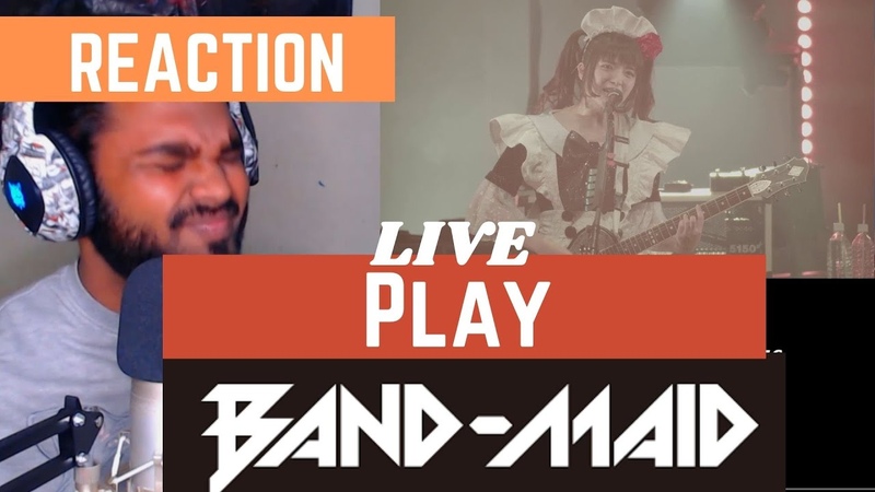 SOUTH AFRICAN REACTION TO BAND-MAID / Play (Official Live Video)