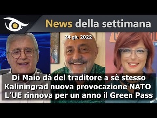 News della settimana (24 giu 2022)