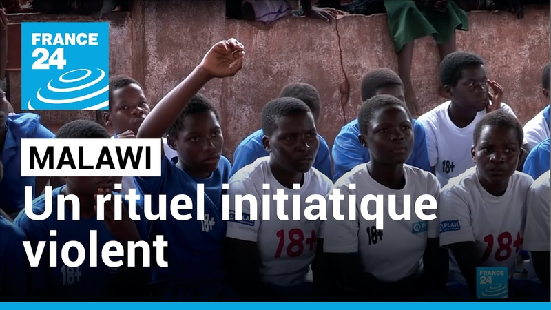 Malawi : la violente initiation sexuelle des jeunes filles par les hyènes FRANCE