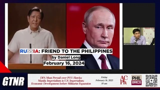 Russia: Friend to the Philippines - By Daniel Long -  Forum