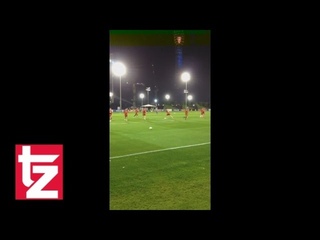 FC Bayern in Doha: Training nach der Ankunft in Katar (Trainingslager 2016)