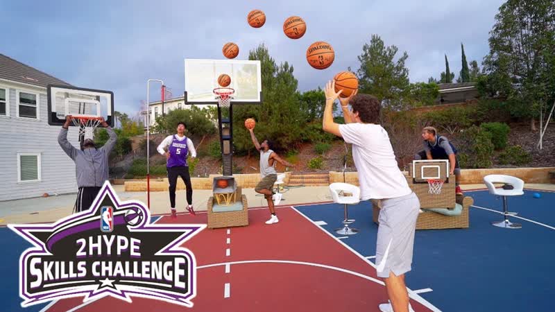 INSANE BASKETBALL OBSTACLE COURSE NBA SKILLS