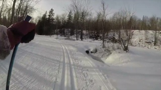 SKI CROSS COUNTRY BEAUTIFUL VIDEO WALDEN ONTARIO - TRUDI TRAHAN-UPCHAN