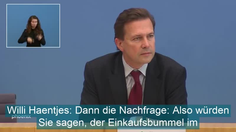 Die Kanzlerin ruft die Bevölkerung dazu auf, zu Hause zu bleiben und geht direkt im Anschluss im Ka De We