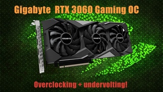 Rtx 3060 - Overclocking 2100MHz Gpu, 2087Mhz Vmem + Undervolting!