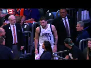 Luka Doncic had to be restrained after brief altercation with a Suns fan