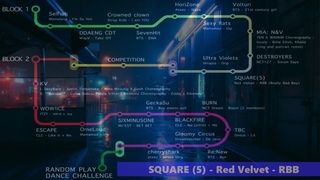 K-POP PODZEMKA - SQUARE (5) - RED VELVET - RBB (2)