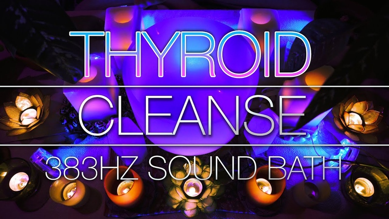 385 Hz Thyroid Healing Sound Bath Crystal Singing Bowl ( No Talking) Endocrine