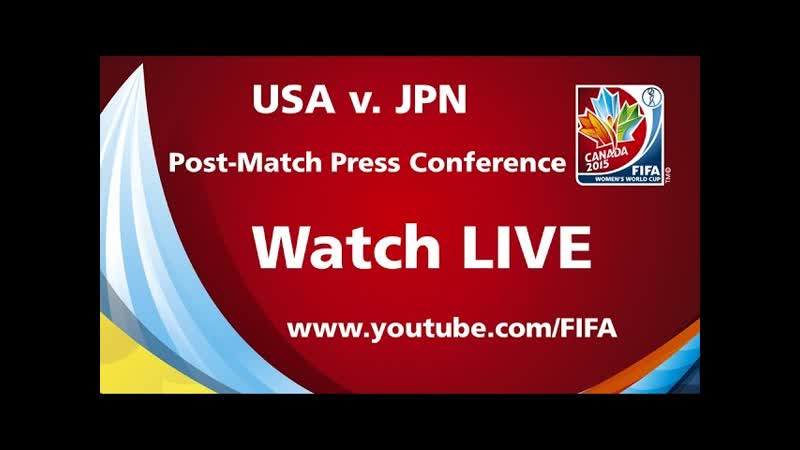 USA v. Japan Post Match Press