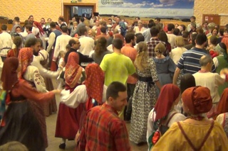 Tradition. Folklore. Краковяк. Tsarskoselskaya Vecherina. פולקלור