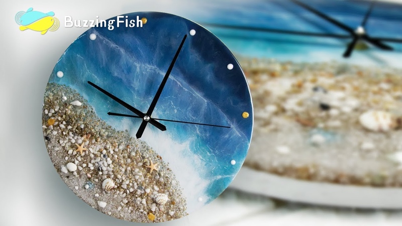 Ocean Clock from Resin Step by Step Resin Tutorial, Resin