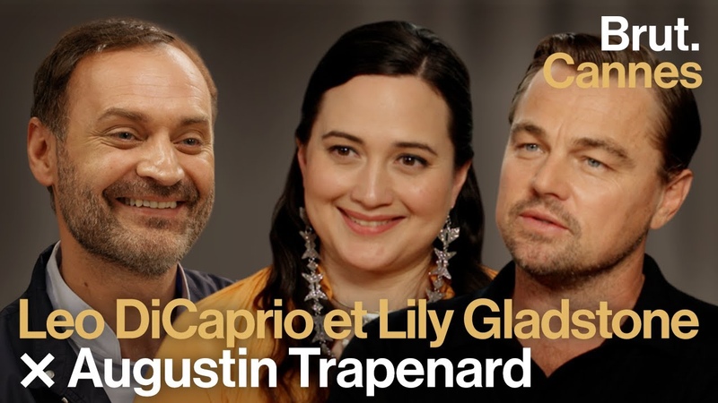 Leonardo Di Caprio et Lily Gladstone répondent à Augustin