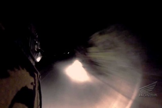 Riding at Night with Johnny Campbell Racing