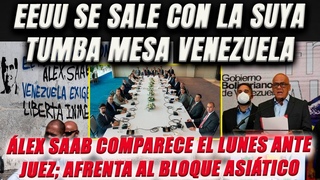 EEUU se pasa por encima el derecho internacional y ya tiene a Alex Saab. Tumba diálogo Venezuela