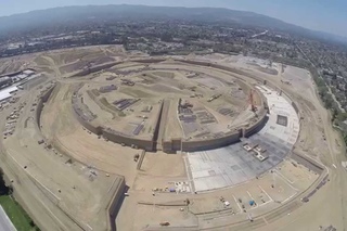 Apple Campus 2 construction video - August 2014 - shot with GoPro