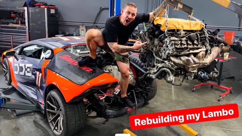 REBUILDING MY DESTROYED LAMBORGHINI S V10 ENGINE DAMAGE