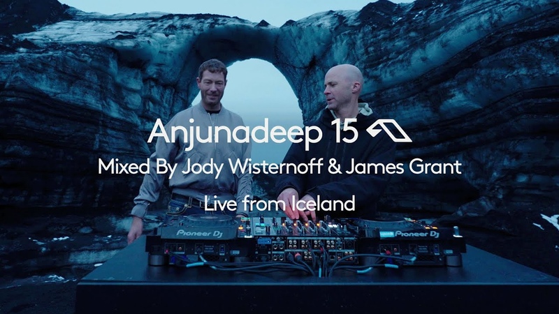 Anjunadeep 15 Mixed By Jody Wisternoff James Grant ( Live from Iceland) 4 K Sunset