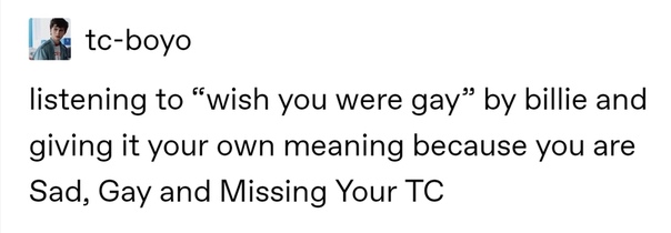 If you were gay music video