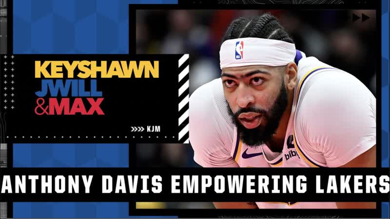 Anthony Davis is EMPOWERING the Lakers right now JWill,