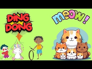 Magical Meows and Hindi Story Adventures with Ding Dong Bells: Meow Meow Billi Karti&More |For Kids