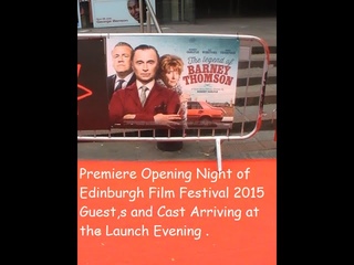 THE LEGEND OF BARNEY THOMSON PREMIERE AFTERSHOW ARRIVALS OF CAST