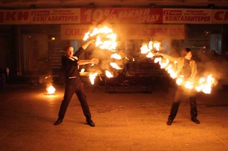 Fire Show ETERE (Час Земли 2013 г.Брест) №5