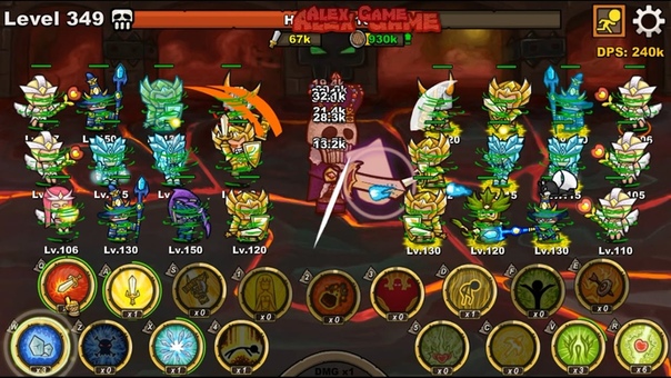 Asgard Skill Master Chapter 12 2 HARD (341 350 level Part 35) Flash RPG