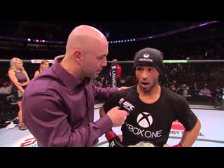 UFC 174: Demetrious Johnson Octagon Interview