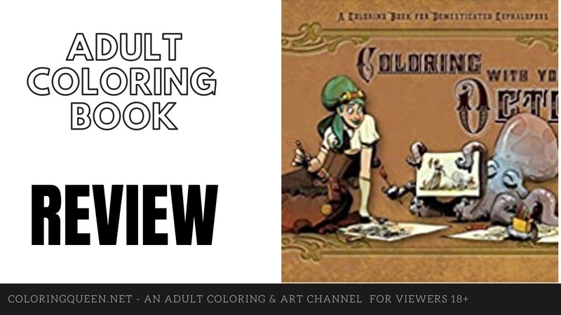 Coloring With Your Octopus Coloring Book Review Brian