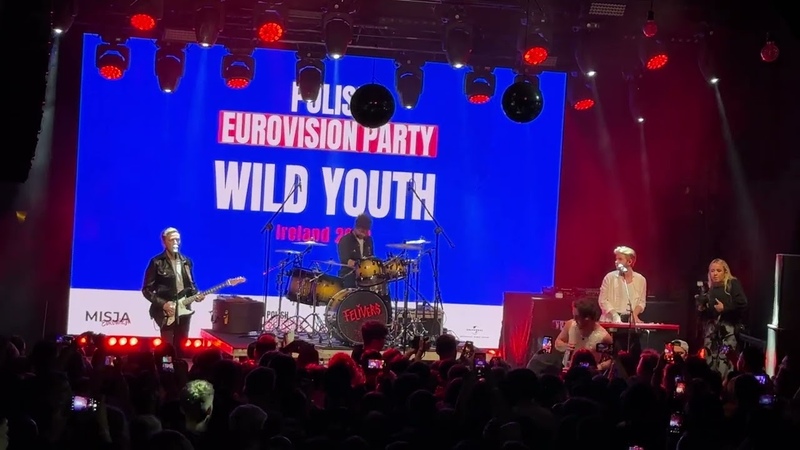 Wild Youth We Are One ( Ireland) LIVE Polish Eurovision Party 2023 in