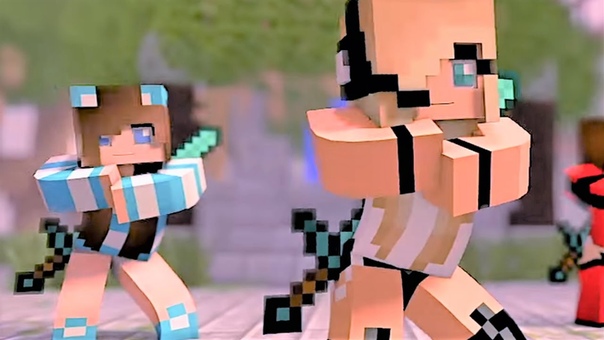 Psycho Girl 1 4 The Complete Minecraft Music Video Series Minecraft Songs and Minecraft