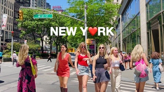[4K]🇺🇸NYC Summer Walk🗽Upper West Side in New York City 😎🔥Hot Saturday in Manhattan | June 2024