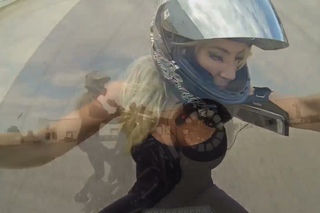 Harley Stunt Rider Christina Billings