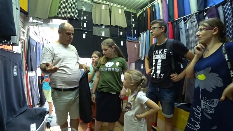 Покупки на Путинские деньги Одеваем детей к