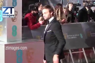 Douglas Booth at British Academy Film Awards BAFTA 2016 at The Royal Opera House