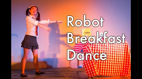 Girl Robot Dance Funny robot making