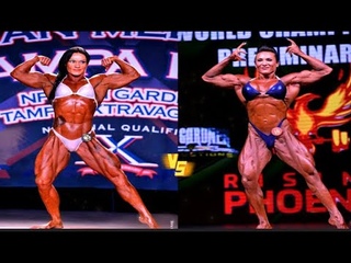 Female Bodybuilder Jay Fuchs VS Alina Popa
