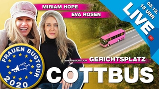 🔴 LIVE | #FrauenBusTour | COTTBUS | 16 Uhr | STADTHALLEN VORPLATZ