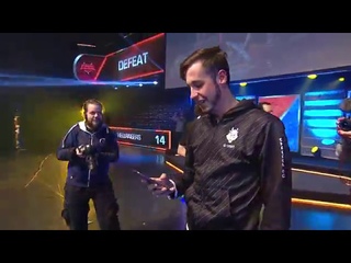 Emotions KennyS  аfter victory