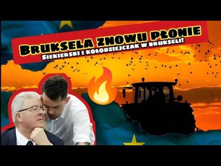 Bruksela w pomieniach! Strajk si zaostrza! Relacja