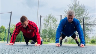 Утренний совет от Папы Теннис под дождем  53 дня до ультры!