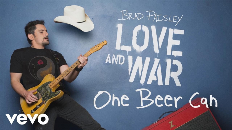 Brad Paisley One Beer Can (