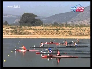 Final C1 1000m Olimpiadas Atenas 2004 David Cal