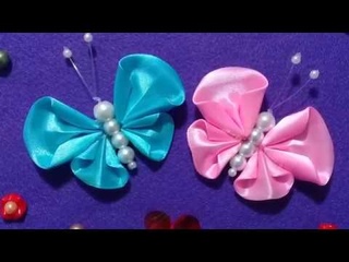 Souvenir bros kupu pita satin//Butterfly brooch//Pelangi shop