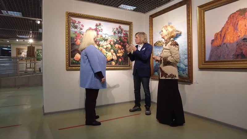 Художники Константин Мирошник и его супруга Наталия