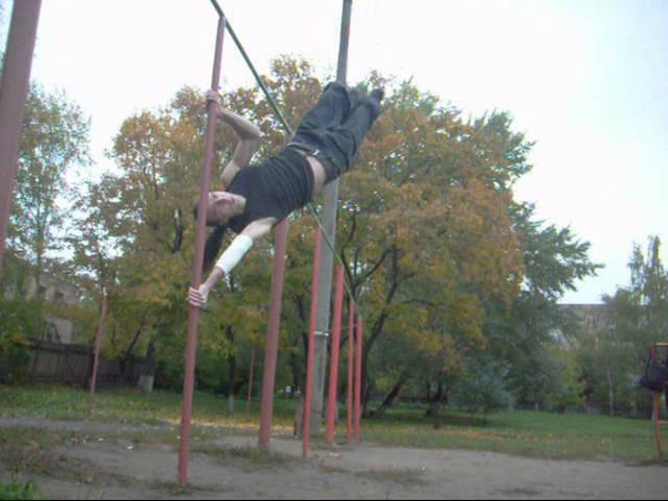 Slan Training session 1 10 2011 турник и
