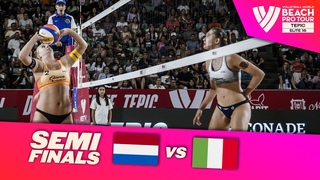 Stam/Schoon vs. Gottardi/Menegatti - Semi Final Highlights Tepic 2024 #BeachProTour